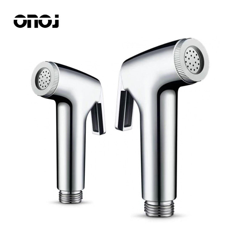 ONOJ Wall-mounted Toilet Bidet Sprayer Set with Drilling-free Bracket for Bathroom Commode Cleaning