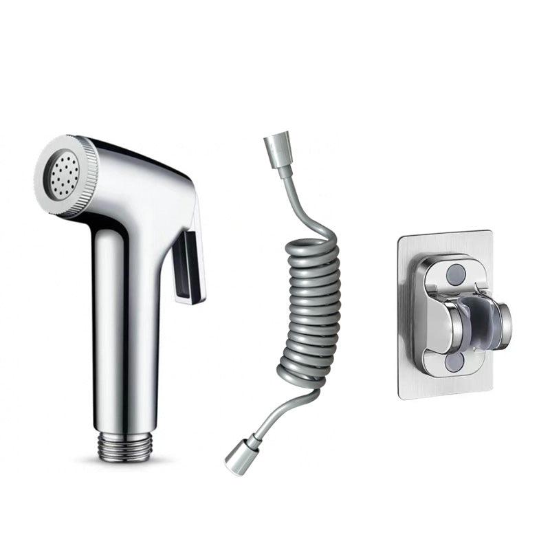 ONOJ Wall-mounted Toilet Bidet Sprayer Set with Drilling-free Bracket for Bathroom Commode Cleaning